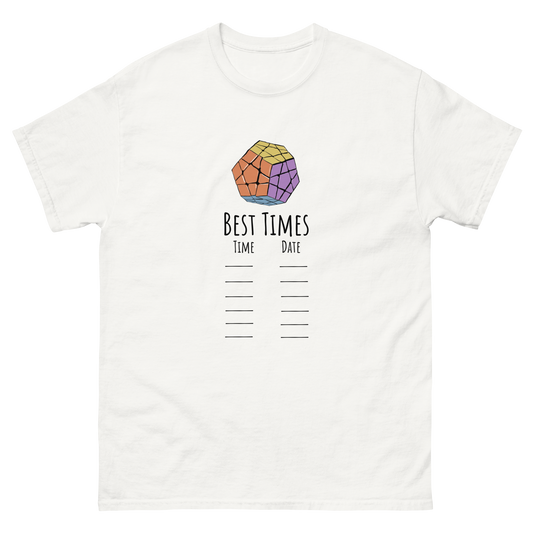 Best Times Tee - Megaminx