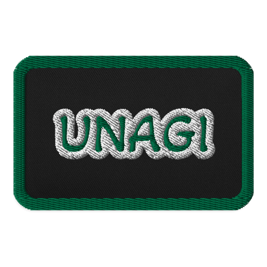 UNAGI Embroidered patch