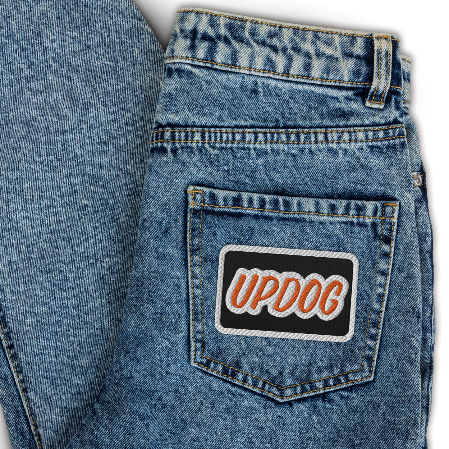 Updog Embroidered patch