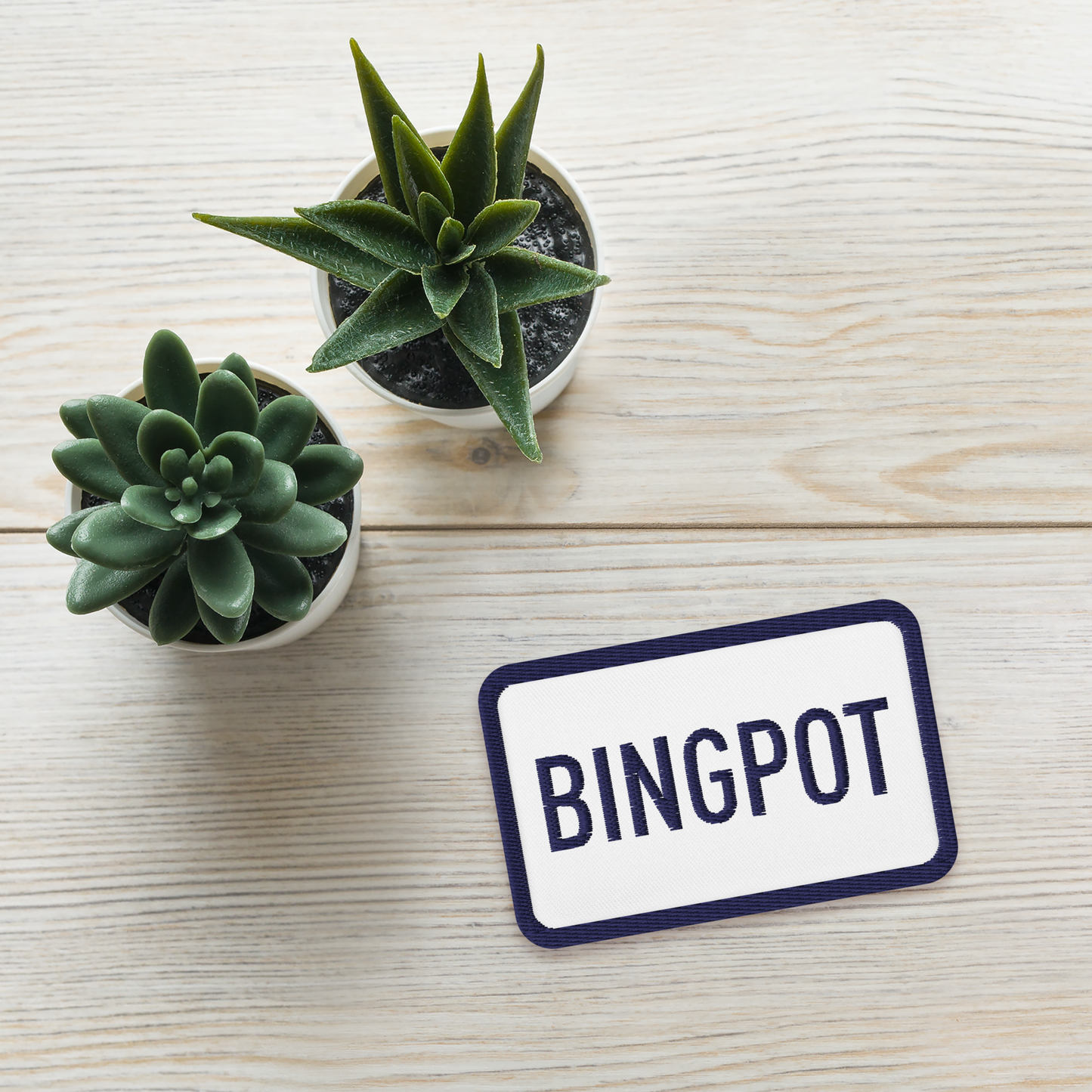 Bingpot Embroidered patch