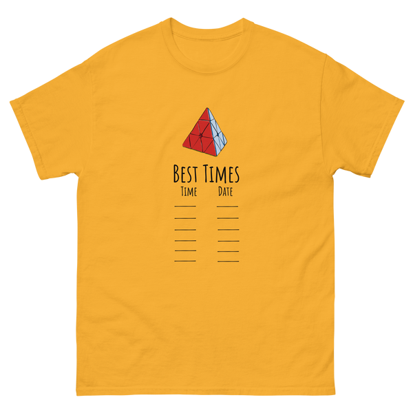 Best Times Tee - Pyraminx – Tees Pls