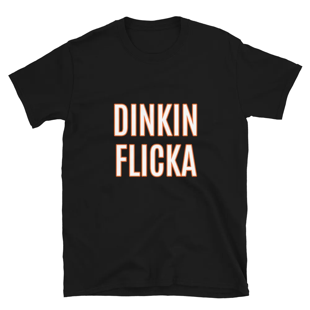 Dinkin Flicka Tee in Black flatlay